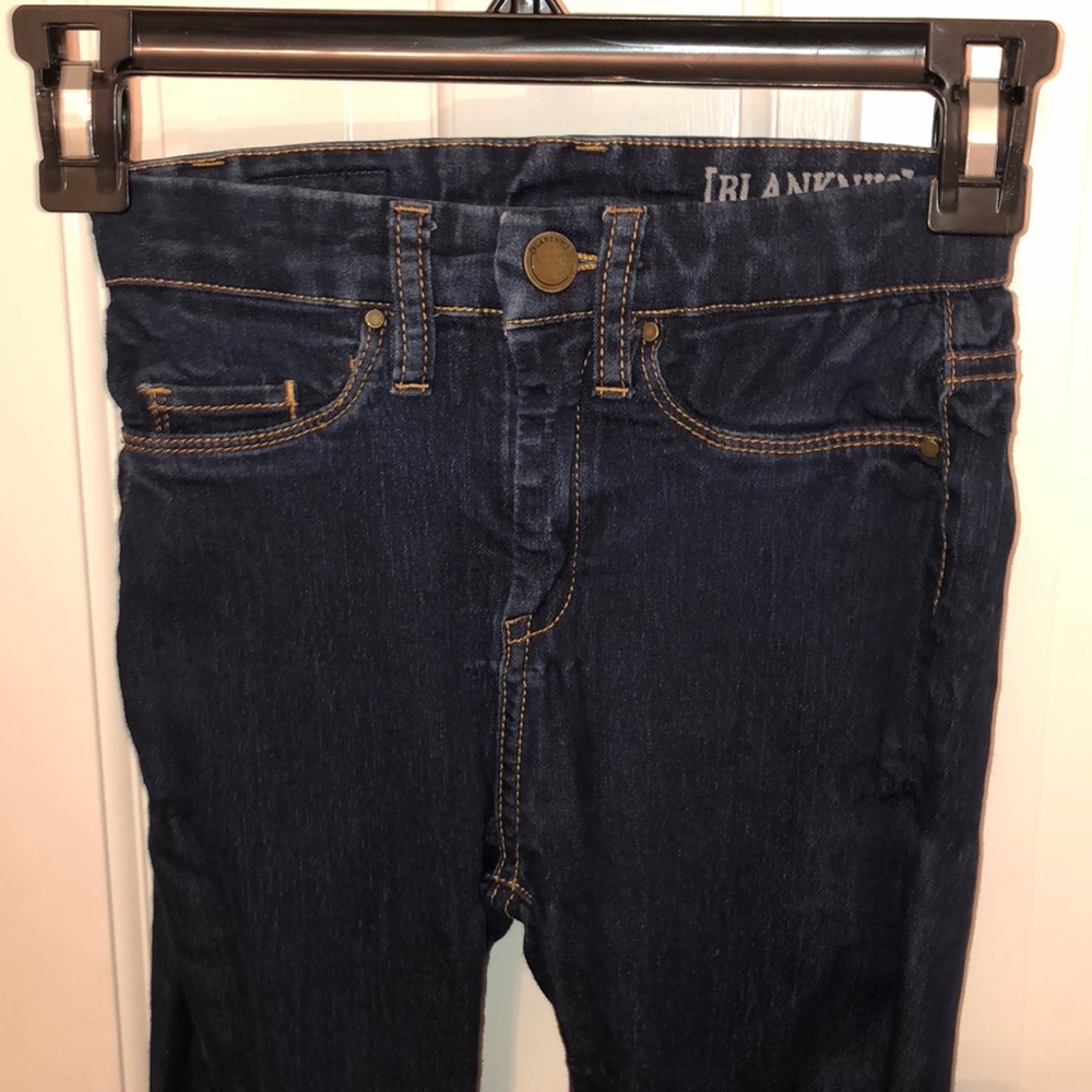 blue skinny jeans